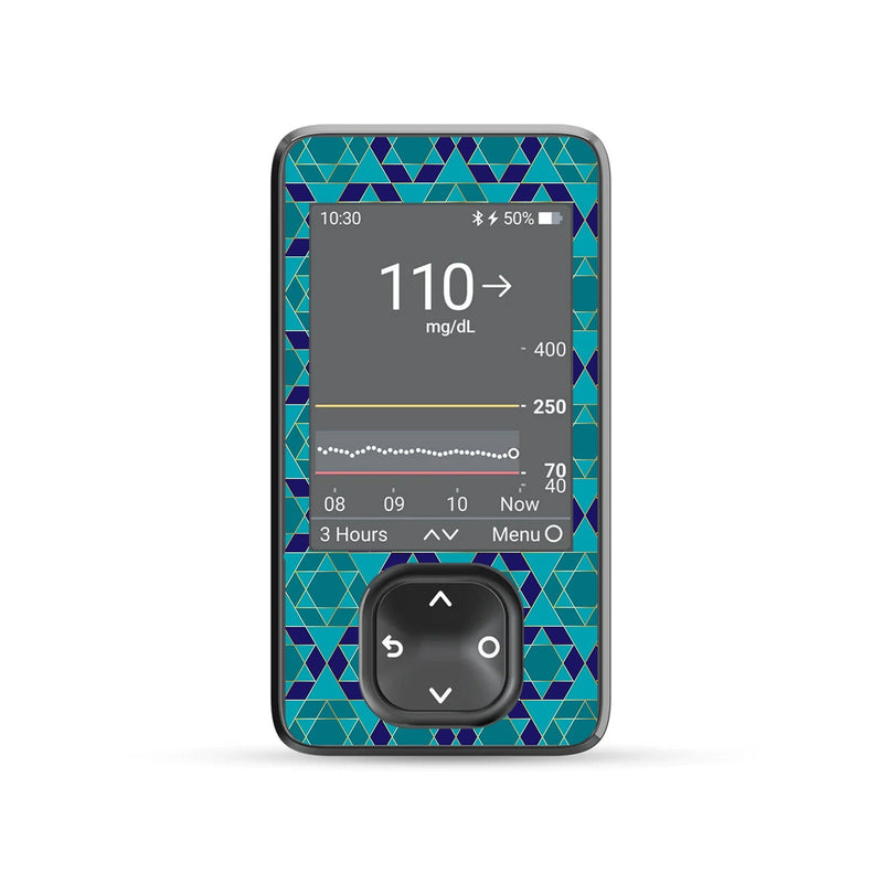 Holiday Stars DEXCOM G7 and Stelo and G6 Touchscreen Receiver Sticker Holiday Stars DEXCOM G7 and Stelo and G6 Touchscreen Receiver Sticker
