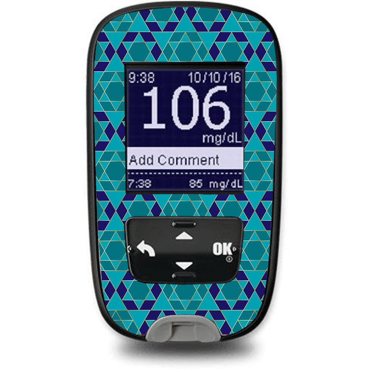 Holiday Stars Sticker for the Accu-Chek Guide Glucometer Holiday Stars Sticker for the Accu-Chek Guide Glucometer