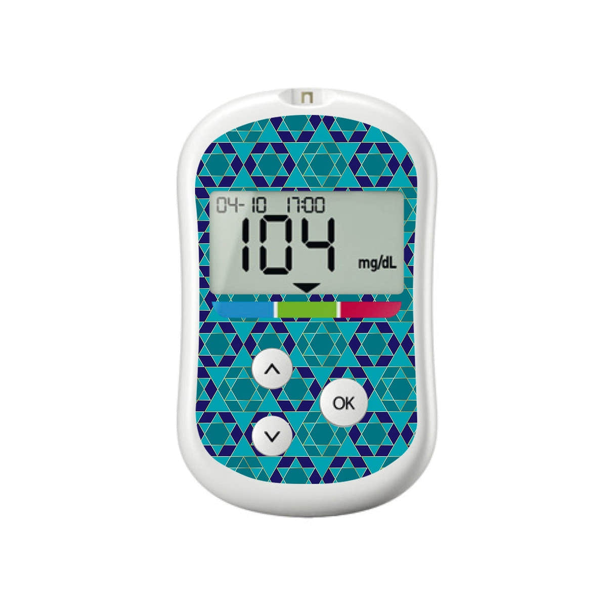 Holiday Stars for OneTouch Verio Flex Glucometer Holiday Stars for OneTouch Verio Flex Glucometer