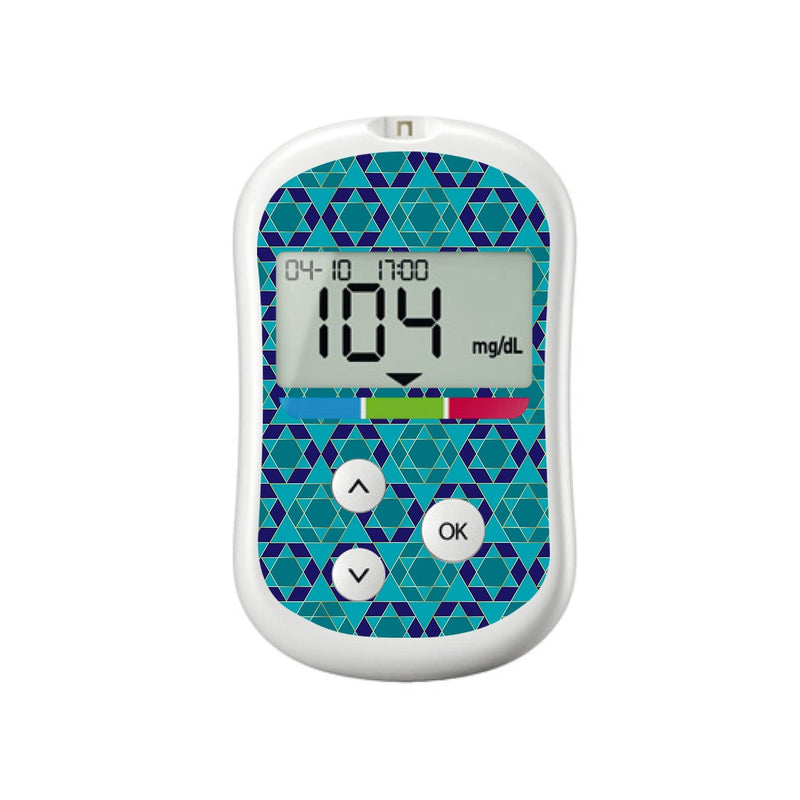 Holiday Stars for OneTouch Verio Flex Glucometer Holiday Stars for OneTouch Verio Flex Glucometer