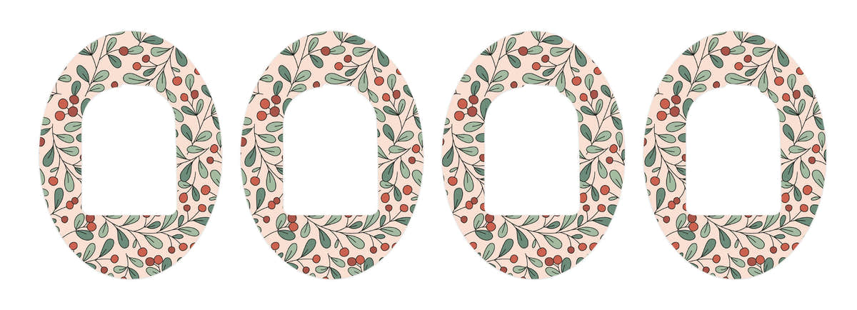 Holly Berries Pod Patch Tape - Pump Peelz Holly Berries Pod Patch Tape - Pump Peelz
