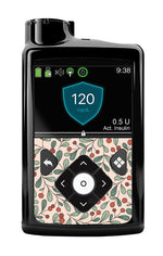 Holly Berries Sticker for Medtronic MiniMed 770G & 780G Holly Berries Sticker for Medtronic MiniMed 770G & 780G