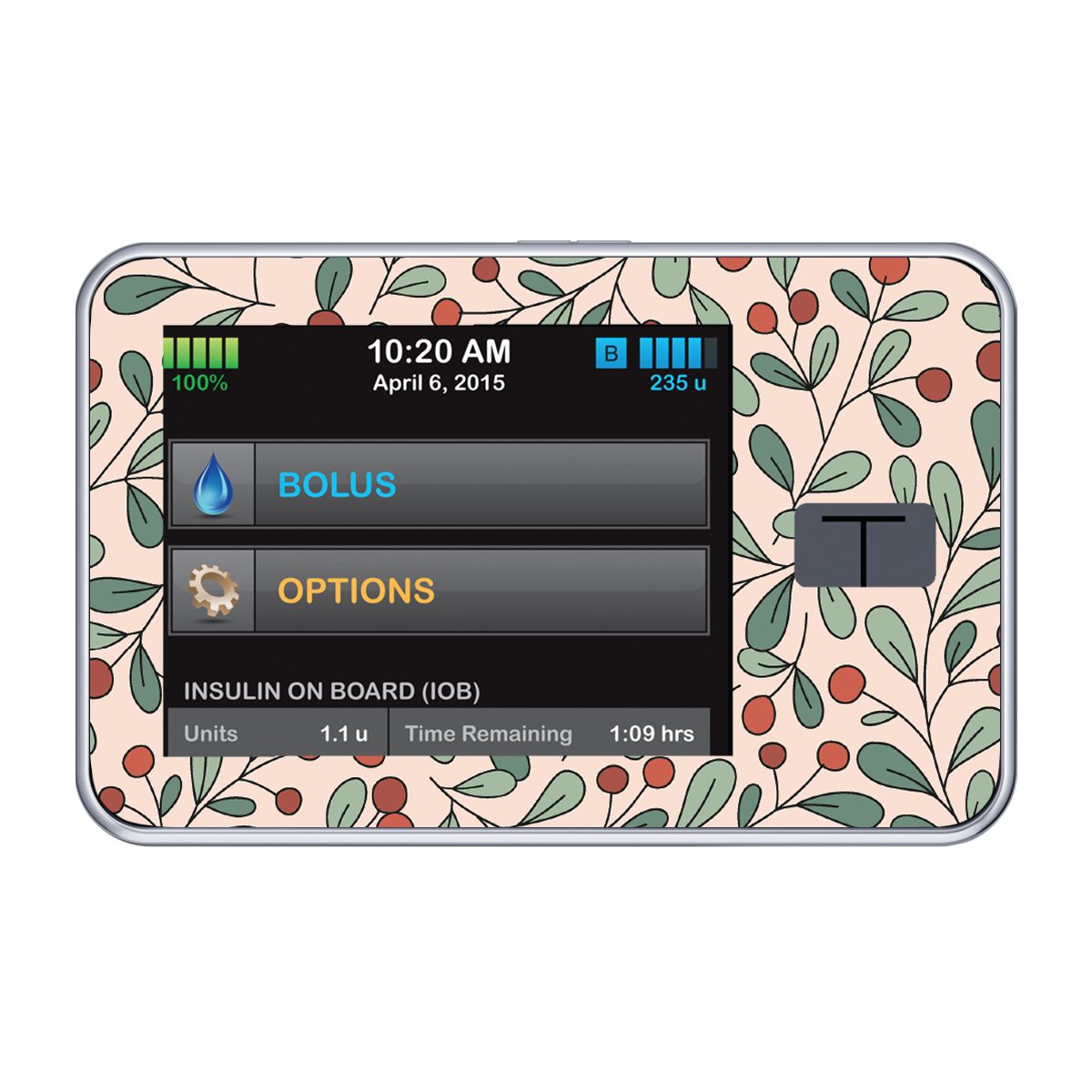 Holly Berries Sticker for Tandem t:slim Holly Berries Sticker for Tandem t:slim