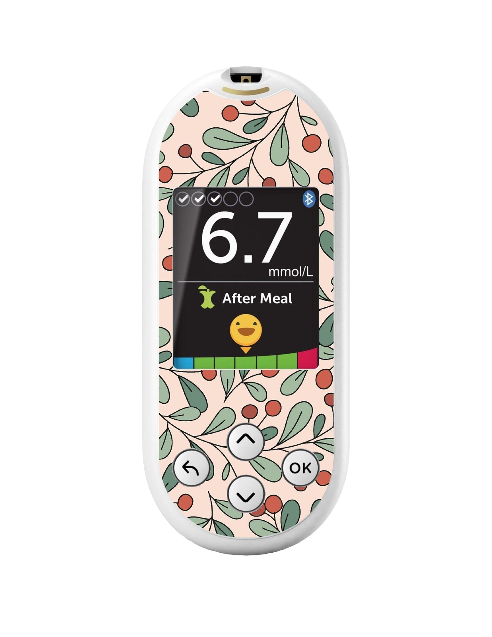 Holly Berries for OneTouch Verio Reflect Glucometer Holly Berries for OneTouch Verio Reflect Glucometer