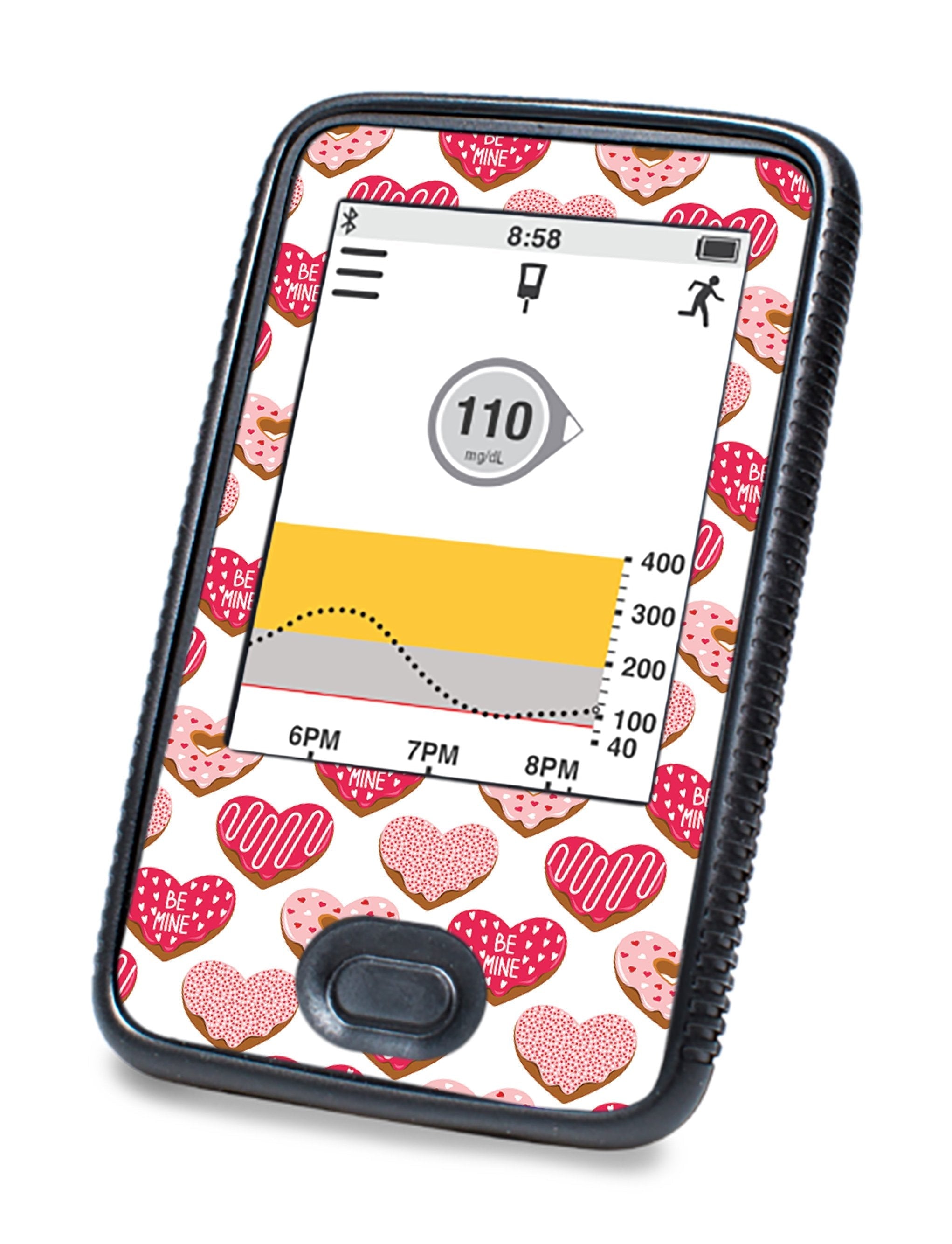 I Heart Donuts Designed for DEXCOM G6 Touchscreen Receiver I Heart Donuts Designed for DEXCOM G6 Touchscreen Receiver