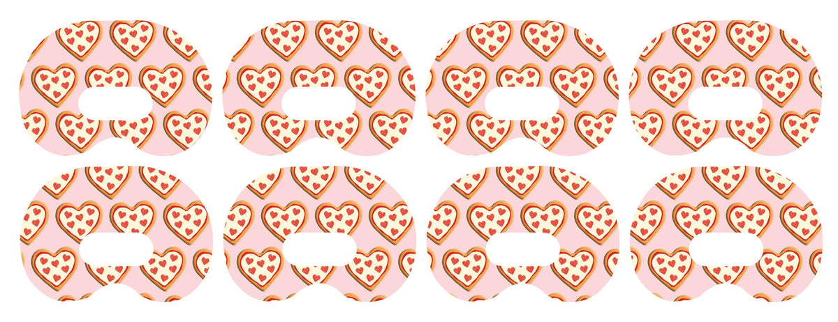 I Heart Pizza Medtronic Guardian Connect Patch Tape - Pump Peelz I Heart Pizza Medtronic Guardian Connect Patch Tape - Pump Peelz