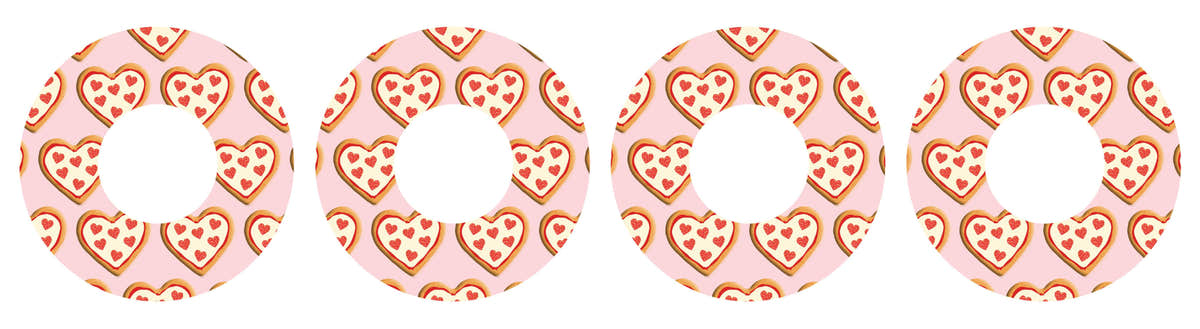 I Heart Pizza for Patch Freestyle Libre and Universal Infusion Set Tape I Heart Pizza for Patch Freestyle Libre and Universal Infusion Set Tape