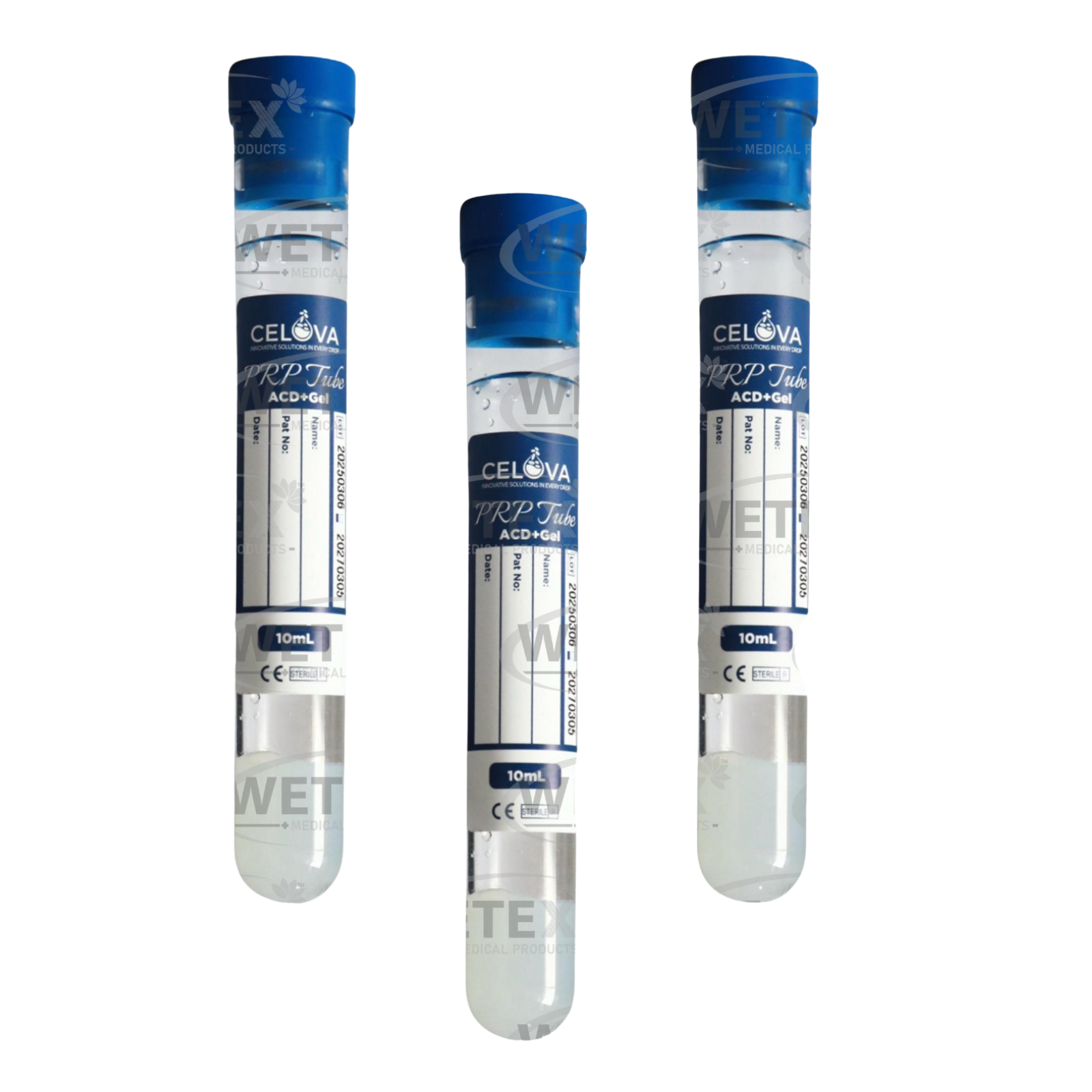 PRP Platelet-Rich Plasma Celova Glass 10ML Tubes ACD+Gel Separator PRP Platelet-Rich Plasma Celova Glass 10ML Tubes ACD+Gel Separator