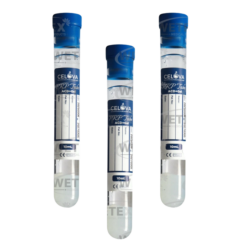 PRP Platelet-Rich Plasma Celova Glass 10ML Tubes ACD+Gel Separator PRP Platelet-Rich Plasma Celova Glass 10ML Tubes ACD+Gel Separator