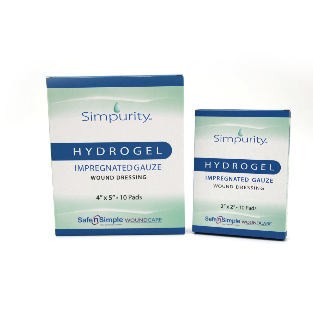 Safe N Simple Simpurity Impregnated Hydrogel Gauze Wound Dressing (80 Count) Safe N Simple Simpurity Impregnated Hydrogel Gauze Wound Dressing (80 Count)