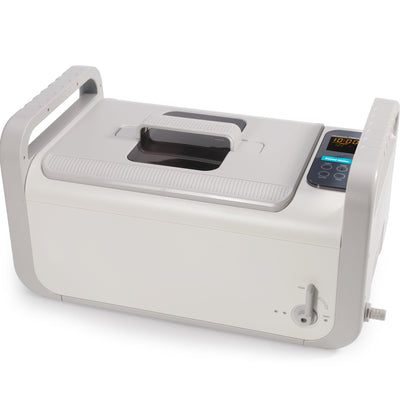 7.5L or 2 Gallons Ultrasonic Cleaner with Heater, Timer & Plastic Basket DENTAL MATES TPC DENTSPLY SIRONA 7.5L or 2 Gallons Ultrasonic Cleaner with Heater, Timer & Plastic Basket DENTAL MATES TPC DENTSPLY SIRONA