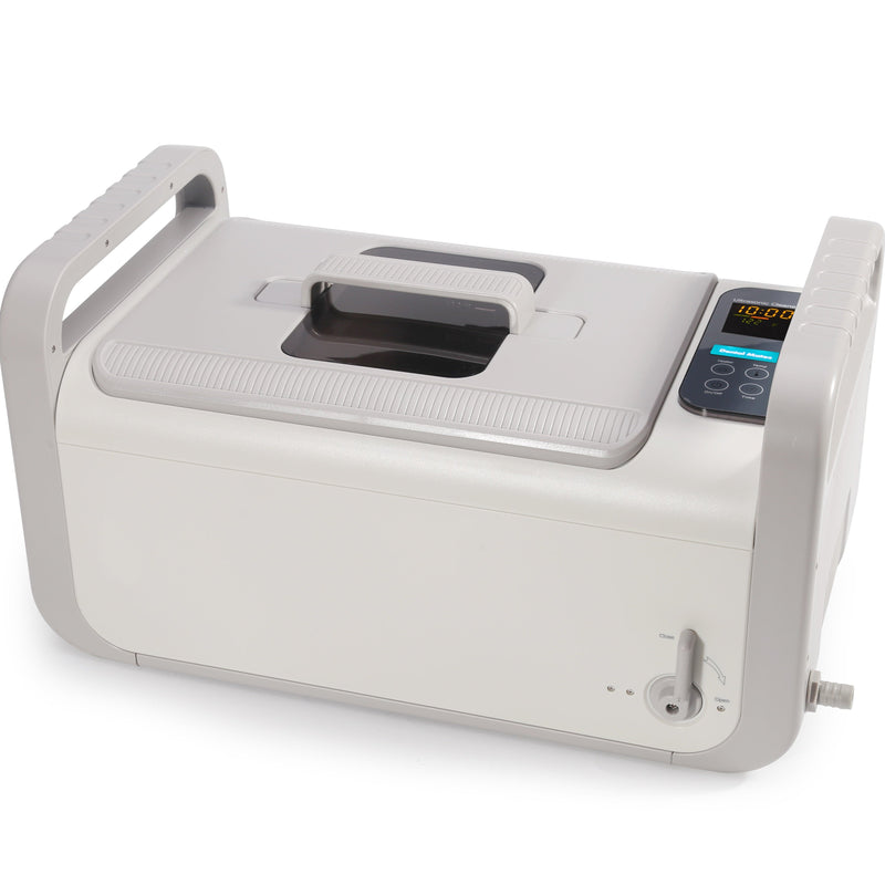 7.5L or 2 Gallons Ultrasonic Cleaner with Heater, Timer & Plastic Basket DENTAL MATES TPC DENTSPLY SIRONA 7.5L or 2 Gallons Ultrasonic Cleaner with Heater, Timer & Plastic Basket DENTAL MATES TPC DENTSPLY SIRONA