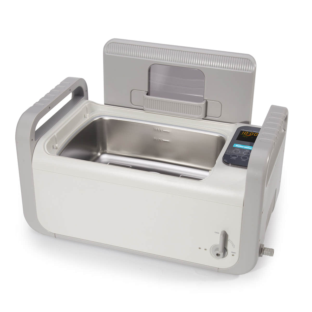 7.5L or 2 Gallons Ultrasonic Cleaner with Heater, Timer & Plastic Basket DENTAL MATES TPC DENTSPLY SIRONA 7.5L or 2 Gallons Ultrasonic Cleaner with Heater, Timer & Plastic Basket DENTAL MATES TPC DENTSPLY SIRONA