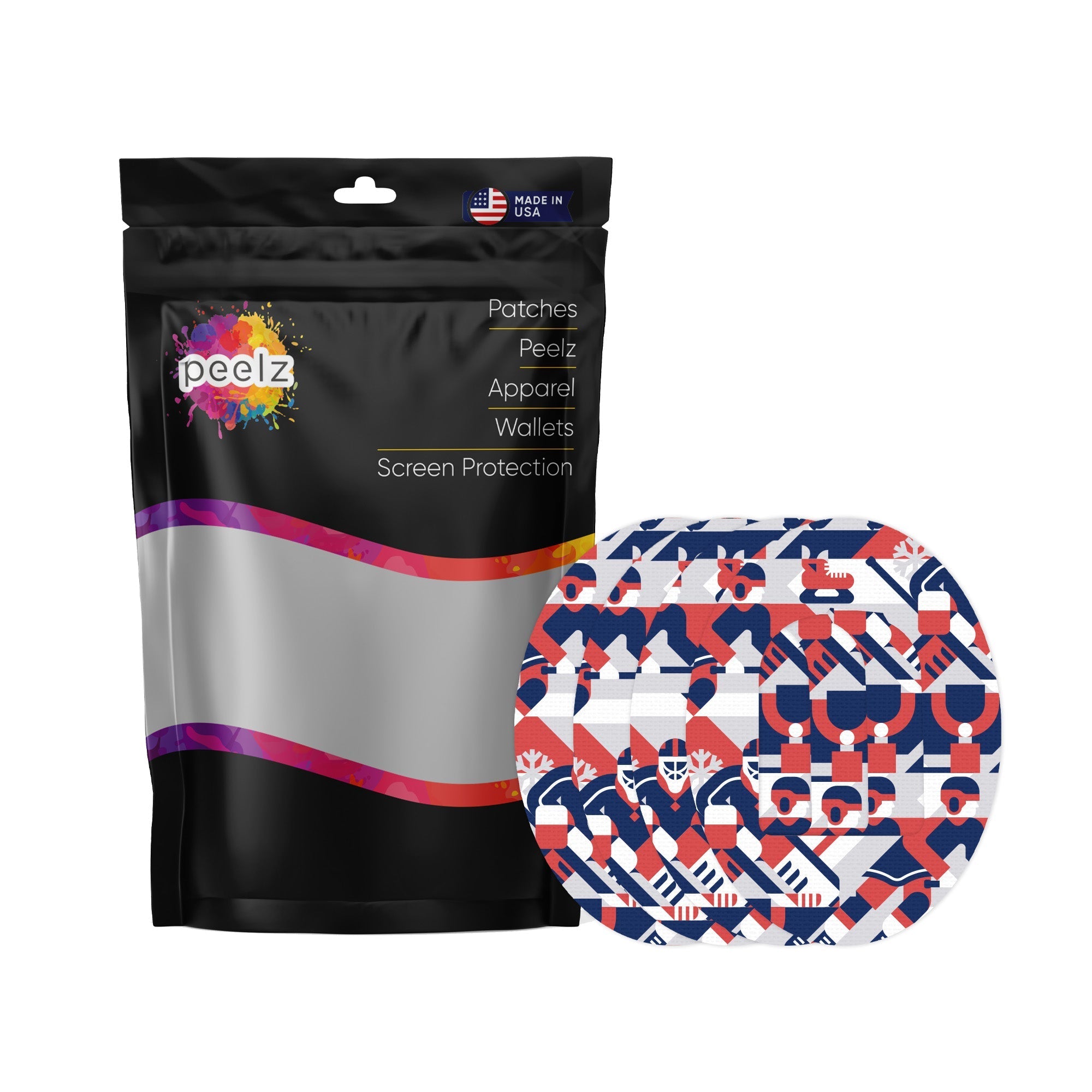 Ice Hockey Pod Patch Tape - Pump Peelz Ice Hockey Pod Patch Tape - Pump Peelz