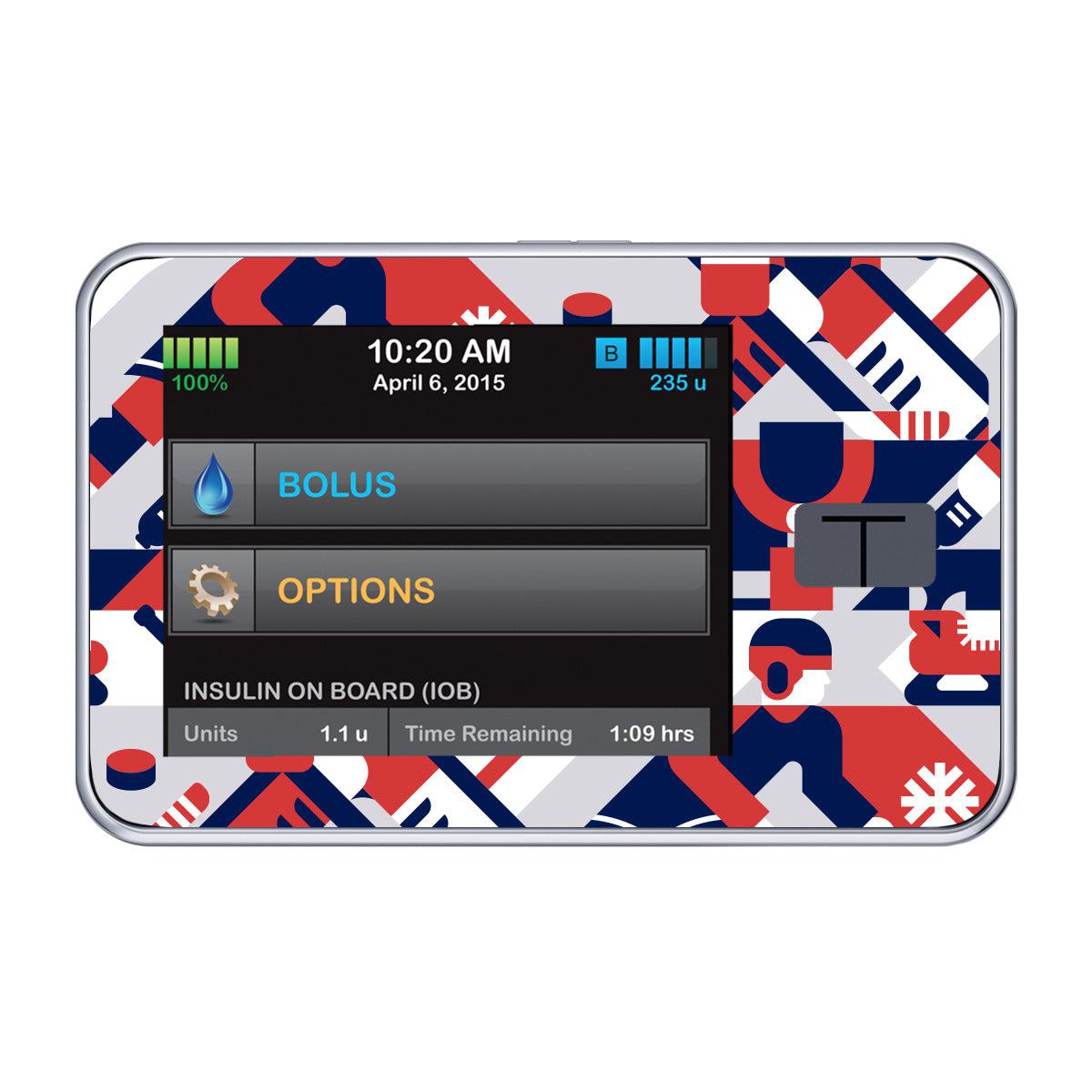 Ice Hockey Sticker for Tandem t:slim Ice Hockey Sticker for Tandem t:slim