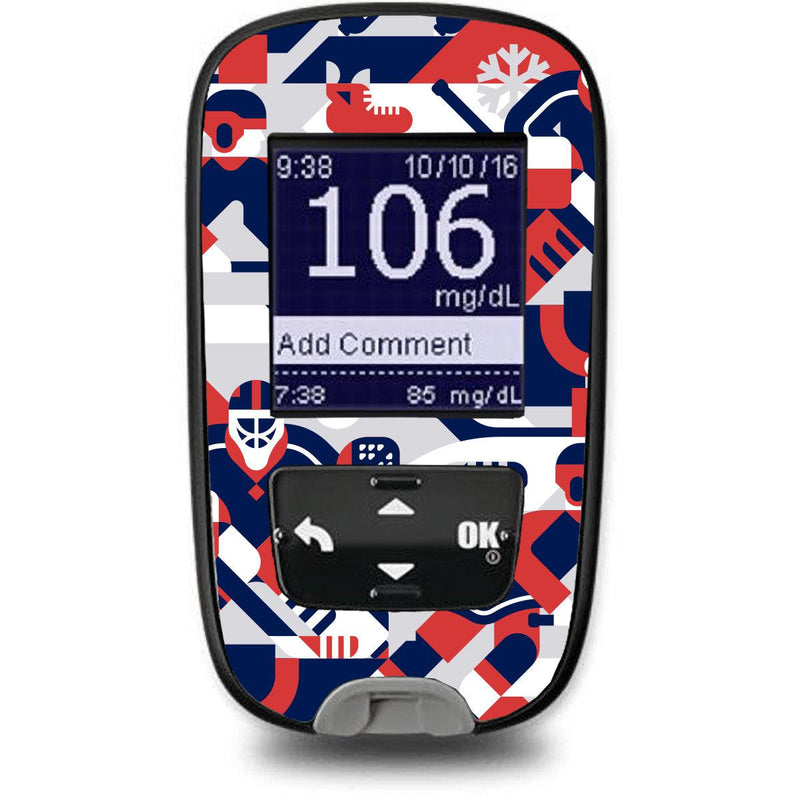 Ice Hockey Sticker for the Accu-Chek Guide Glucometer Ice Hockey Sticker for the Accu-Chek Guide Glucometer