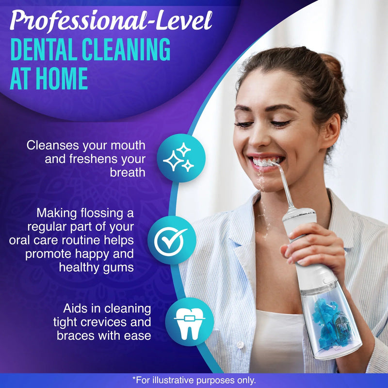 Advanced Water Flosser 3.0 with UV & 24 Aquapods Advanced Water Flosser 3.0 with UV & 24 Aquapods