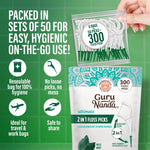 2-in-1 Dental Floss Picks 2-in-1 Dental Floss Picks