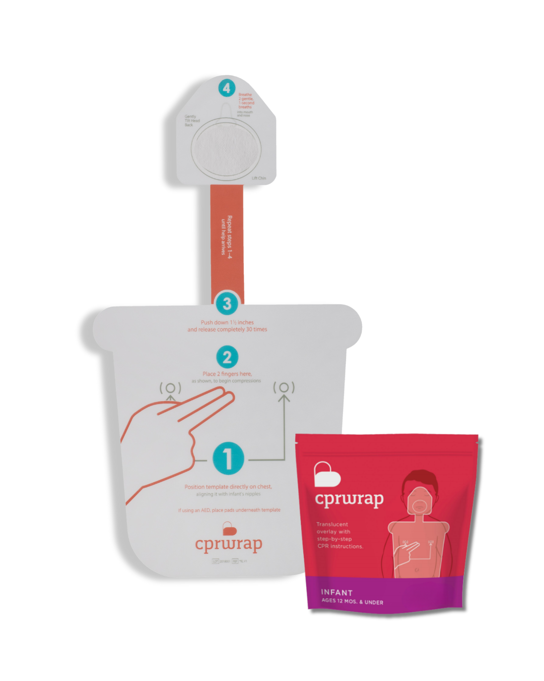 Infant CPRWrap™ Aid, Ages 12 Mos. & Under Infant CPRWrap™ Aid, Ages 12 Mos. & Under