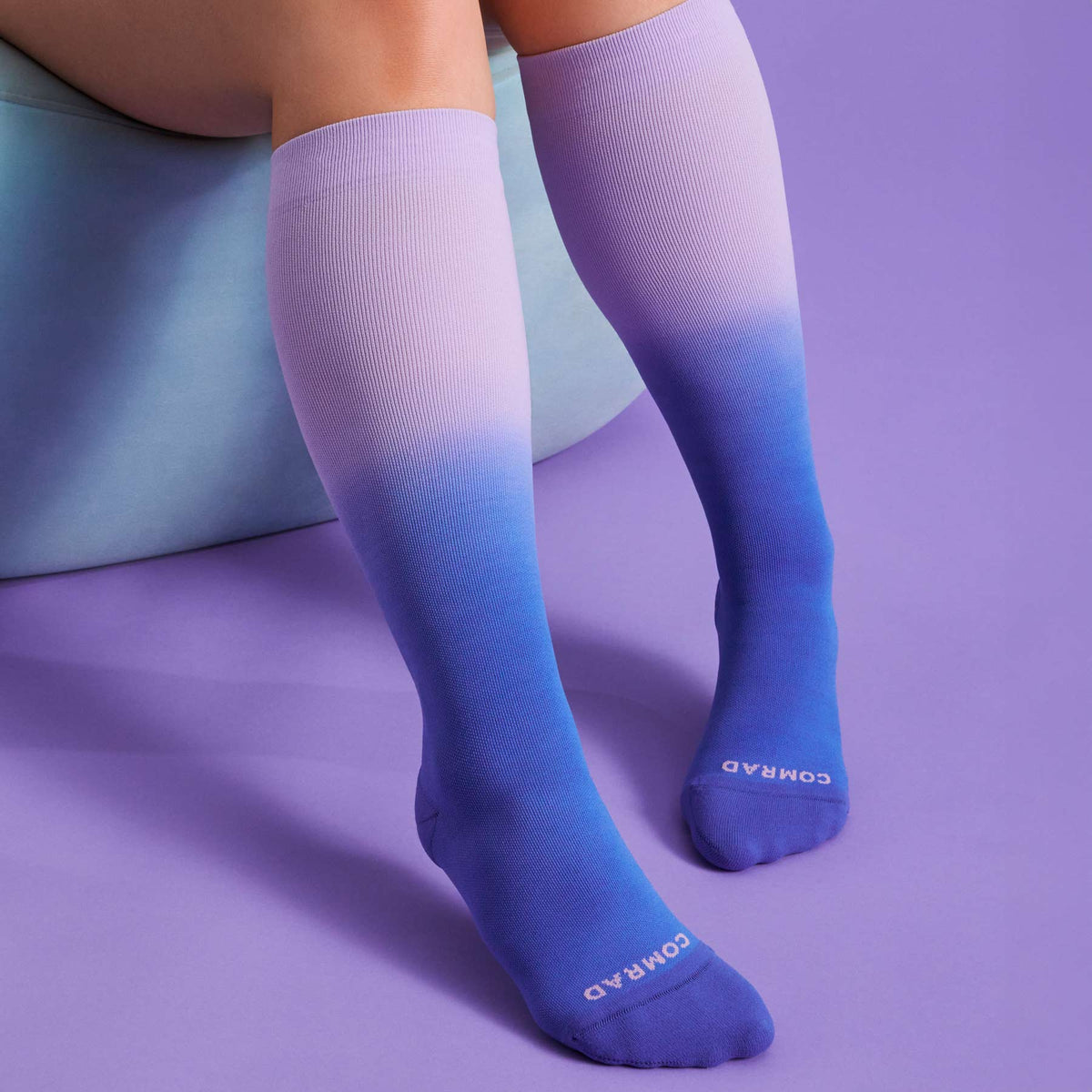 Knee-High Compression Socks - Ombre Knee-High Compression Socks - Ombre