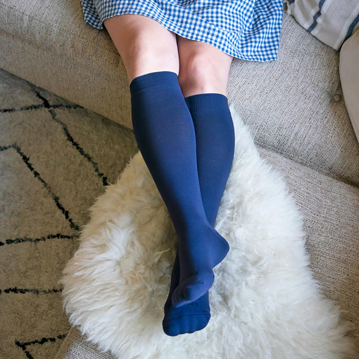 Knee-High Compression Socks - Solid Knee-High Compression Socks - Solid