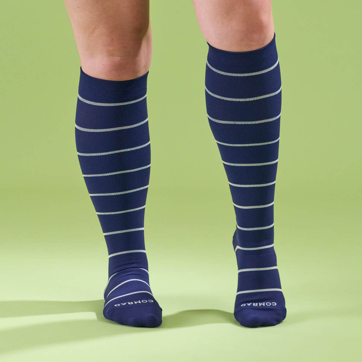 Knee-High Compression Socks - Stripes (20-30 mmHg) Knee-High Compression Socks - Stripes (20-30 mmHg)