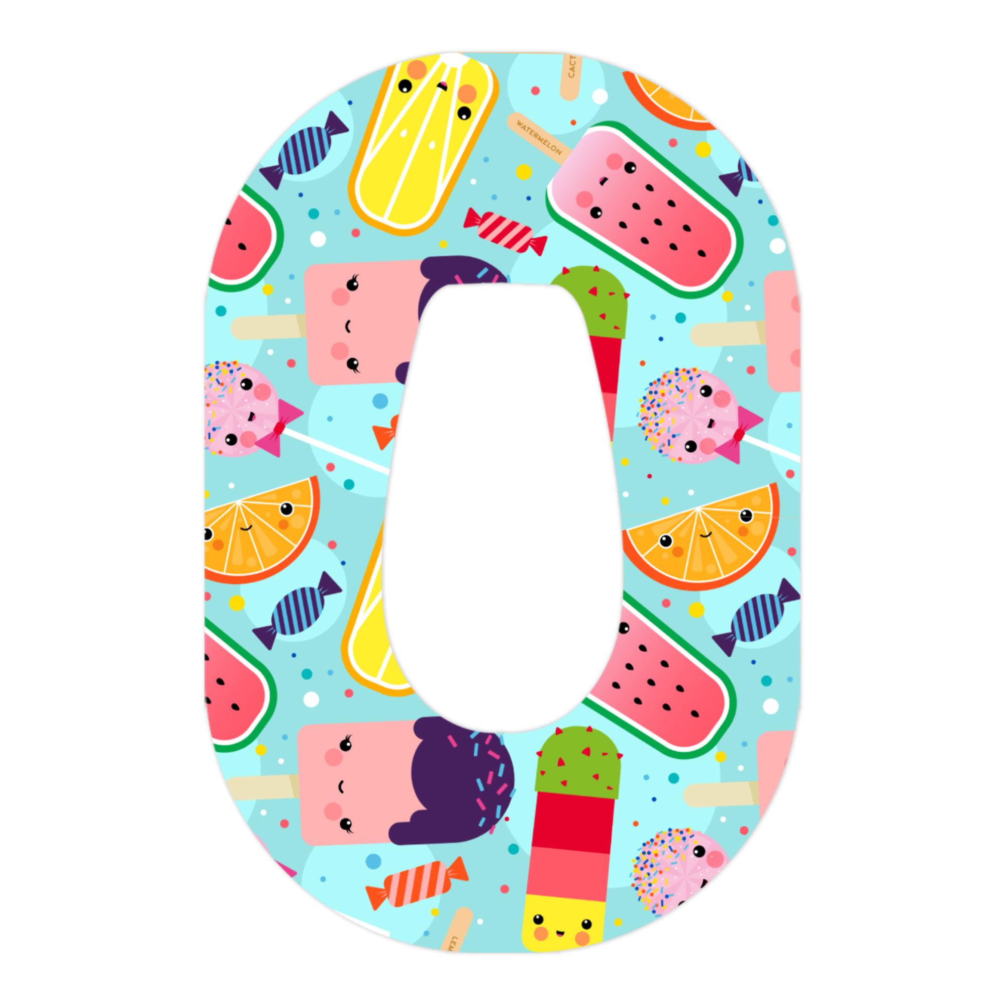 Kawaii Sweets Patch Dexcom G6 Patch Tape - Pump Peelz Kawaii Sweets Patch Dexcom G6 Patch Tape - Pump Peelz