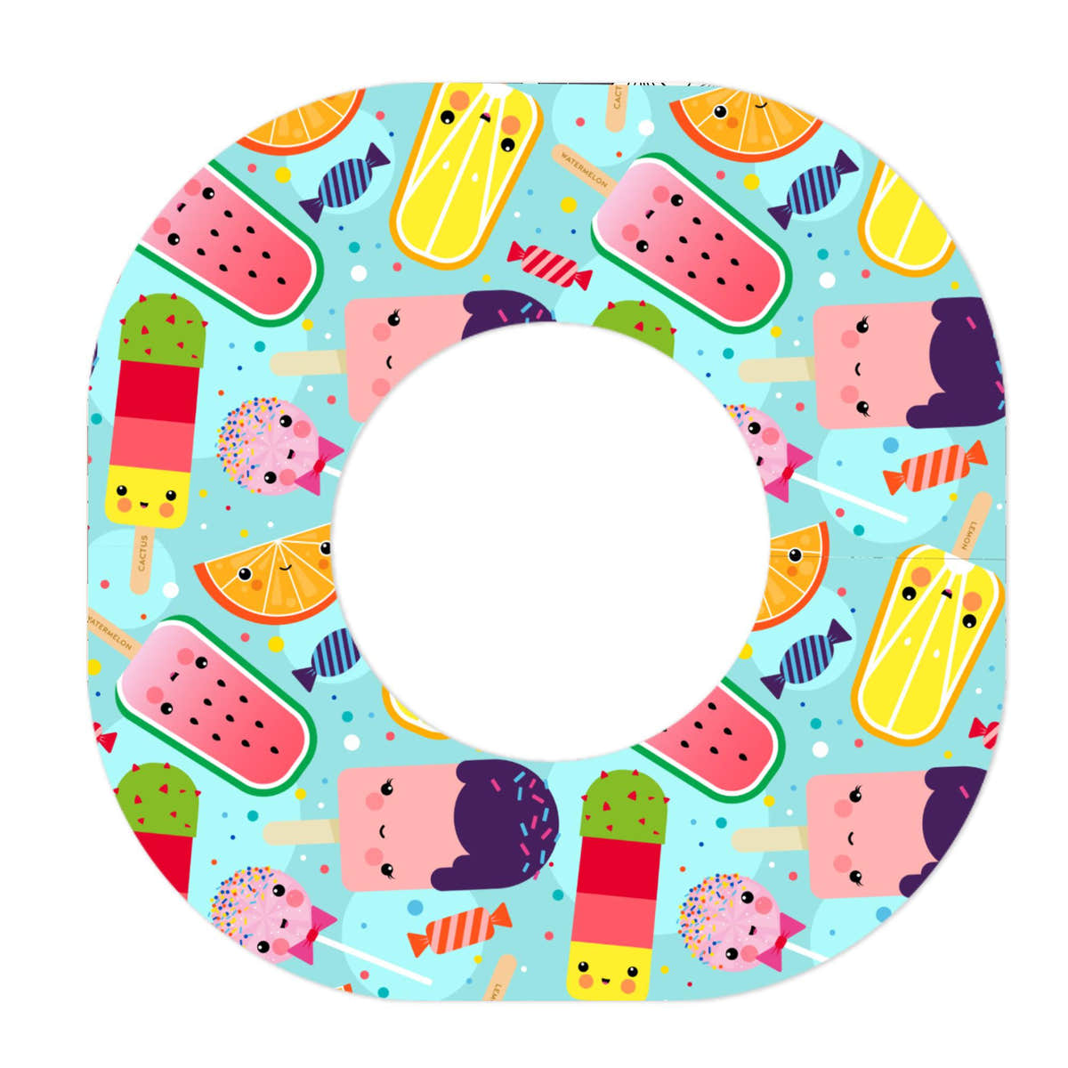 Kawaii Sweets Dexcom G7 and Stelo Patch Tape - Pump Peelz Kawaii Sweets Dexcom G7 and Stelo Patch Tape - Pump Peelz