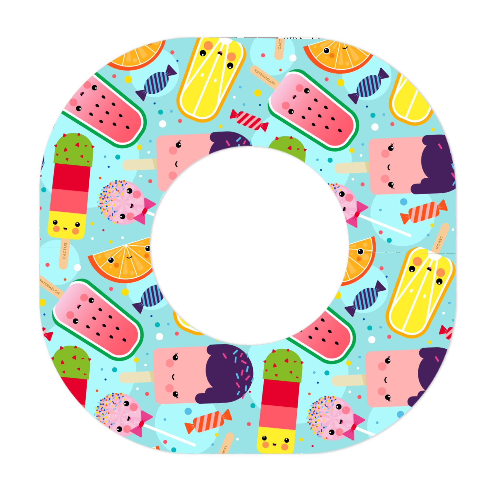 Kawaii Sweets Dexcom G7 and Stelo Patch Tape - Pump Peelz Kawaii Sweets Dexcom G7 and Stelo Patch Tape - Pump Peelz