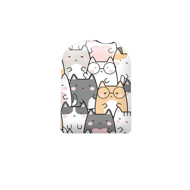 Kitty Cartoon Pod Sticker – Pump Peelz Kitty Cartoon Pod Sticker – Pump Peelz