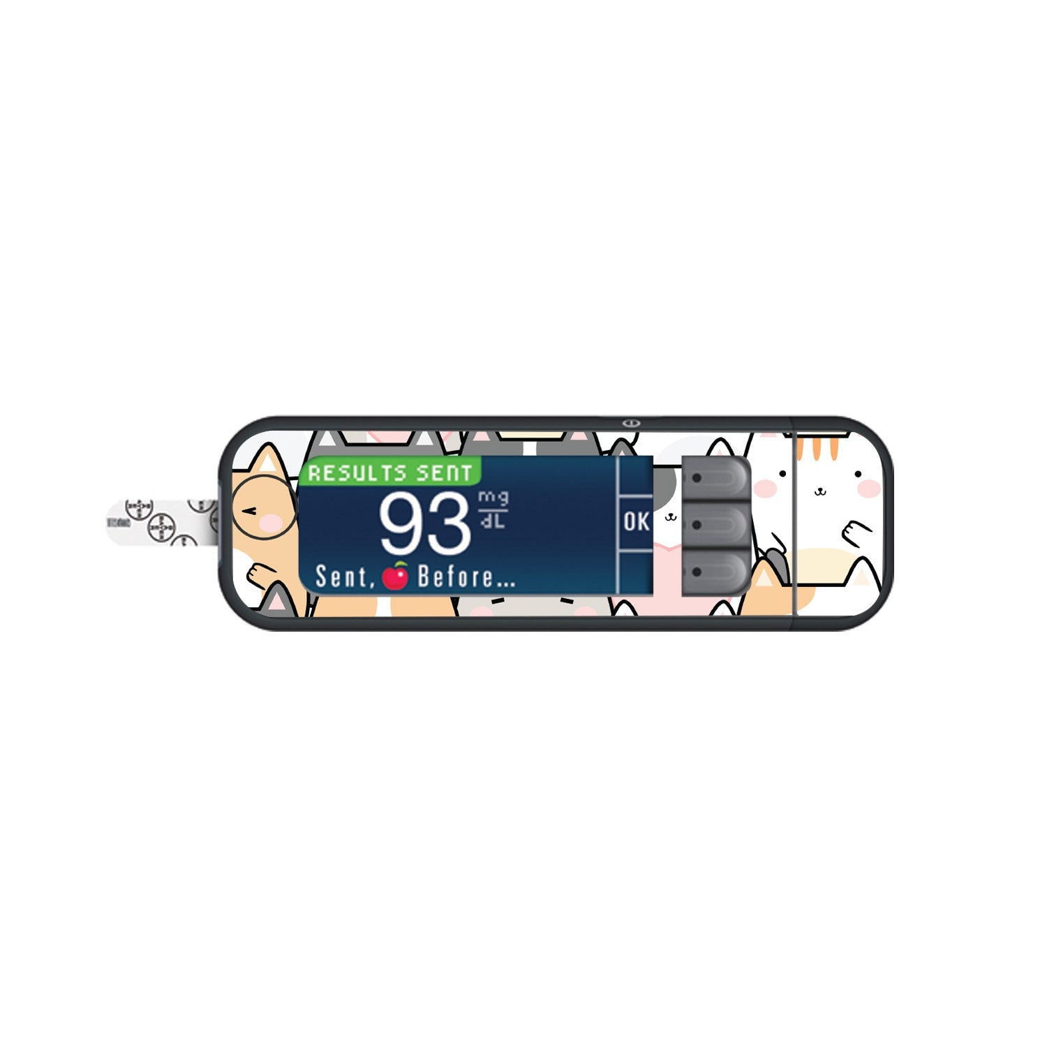 Kitty Cartoon for Bayer Contour Next Glucometer Kitty Cartoon for Bayer Contour Next Glucometer