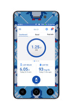 Knitted Penguins Sticker for Omnipod DASH® PDM – Pump Peelz Knitted Penguins Sticker for Omnipod DASH® PDM – Pump Peelz