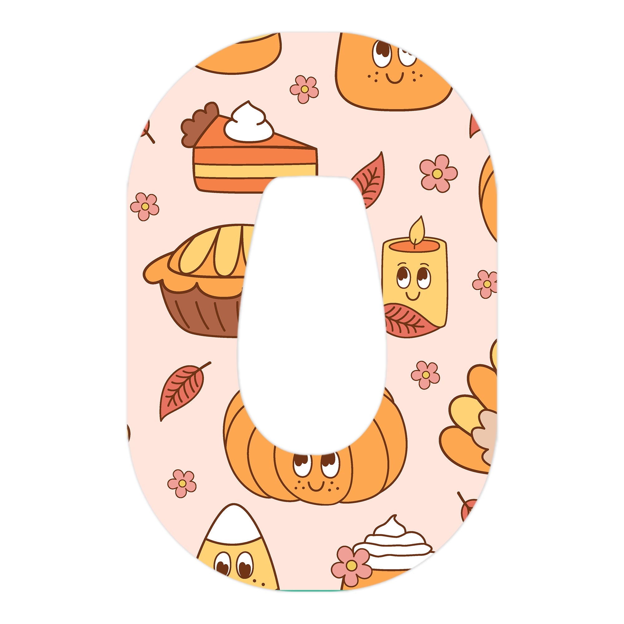 Cozy Harvest Dexcom G6 Patch Tape - Pump Peelz Cozy Harvest Dexcom G6 Patch Tape - Pump Peelz