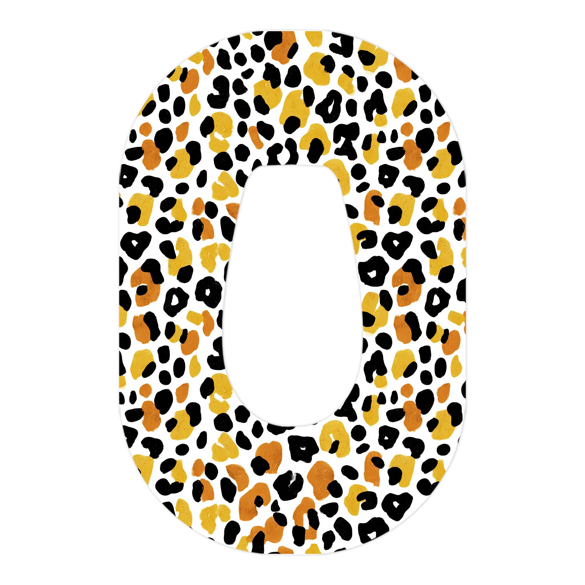 Golden Leopard Dexcom G6 Patch Tape - Pump Peelz Golden Leopard Dexcom G6 Patch Tape - Pump Peelz