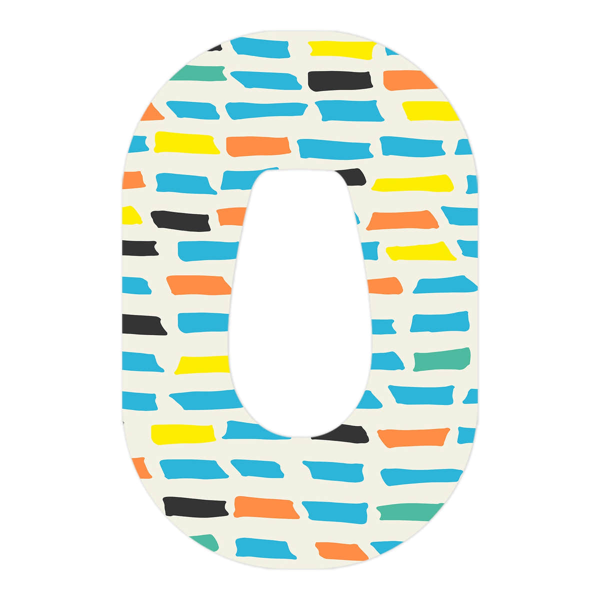 Colorful Sticks Dexcom G6 Patch Tape - Pump Peelz Colorful Sticks Dexcom G6 Patch Tape - Pump Peelz