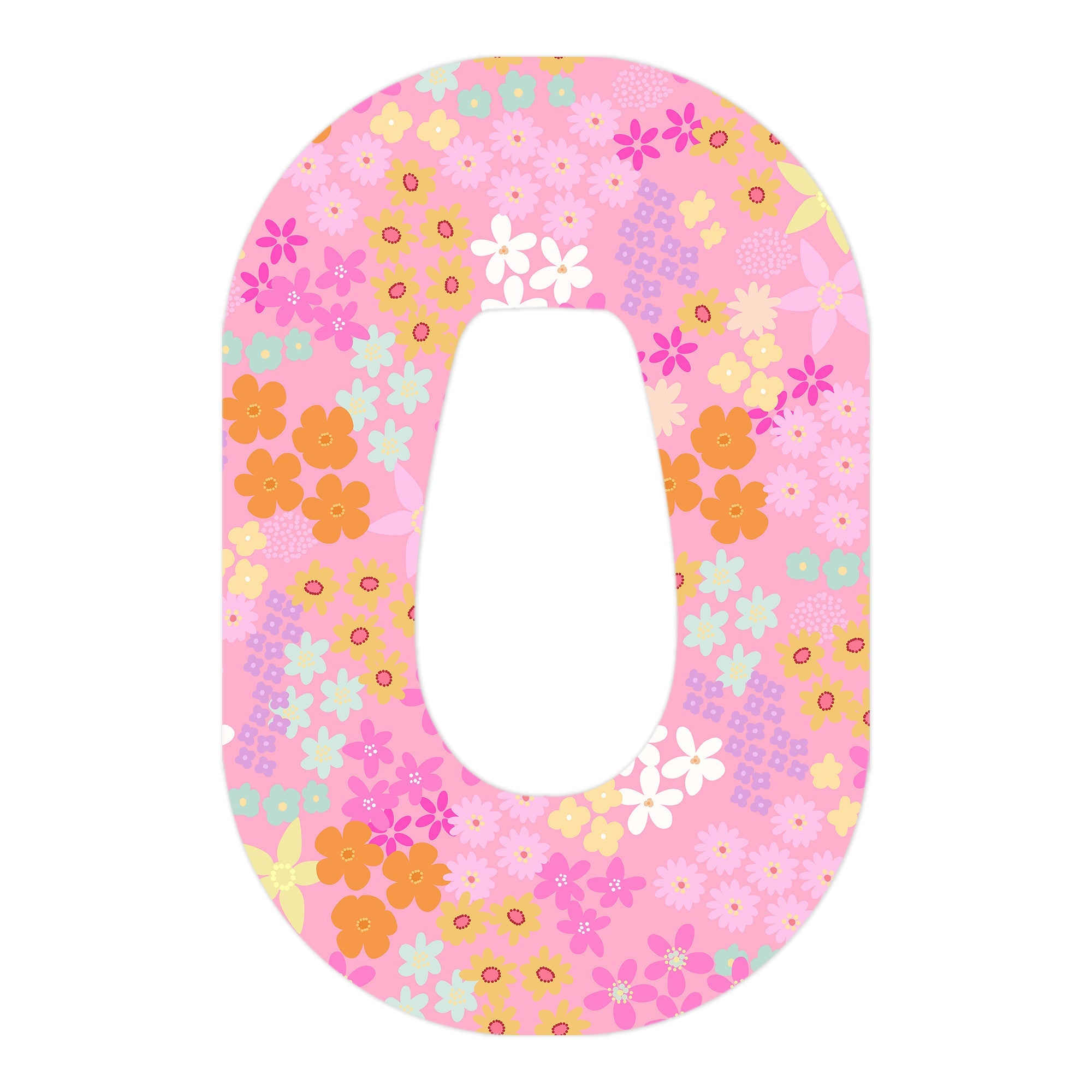 Pink Petals Dexcom G6 Patch Tape - Pump Peelz Pink Petals Dexcom G6 Patch Tape - Pump Peelz