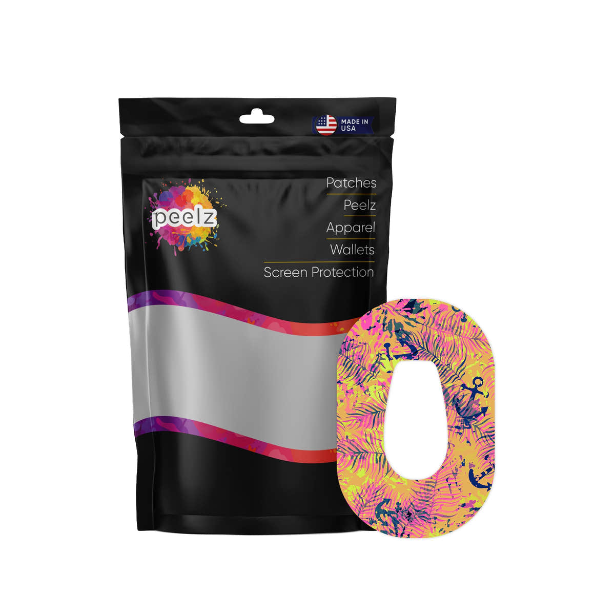 Electric Island Dexcom G6 Patch Tape - Pump Peelz Electric Island Dexcom G6 Patch Tape - Pump Peelz
