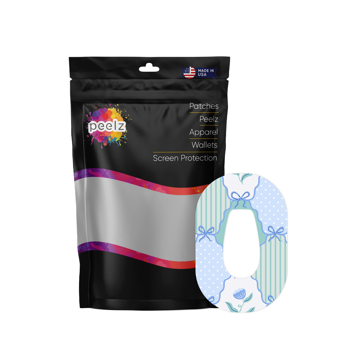 Cottage Bows Dexcom G6 Patch Tape - Pump Peelz Cottage Bows Dexcom G6 Patch Tape - Pump Peelz