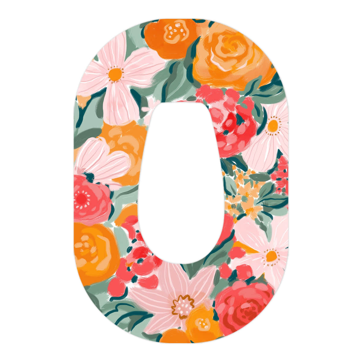 Blush Blossom Patch Tape Designed for the DEXCOM G6 Blush Blossom Patch Tape Designed for the DEXCOM G6