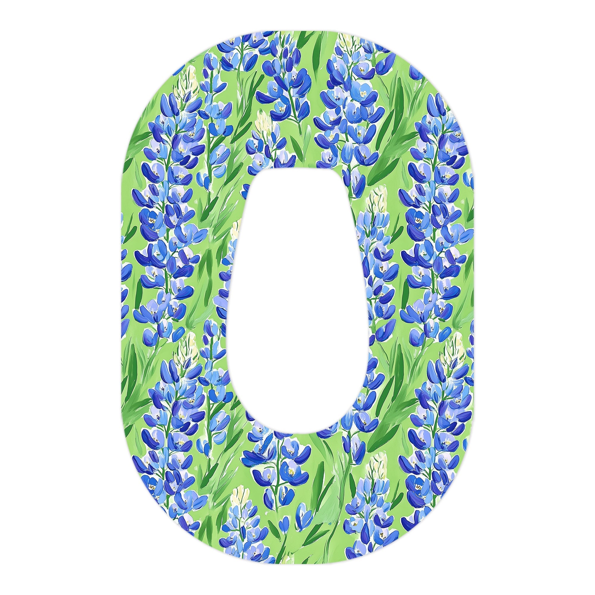 Blue Blooms Tape Designed for the DEXCOM G6 Blue Blooms Tape Designed for the DEXCOM G6