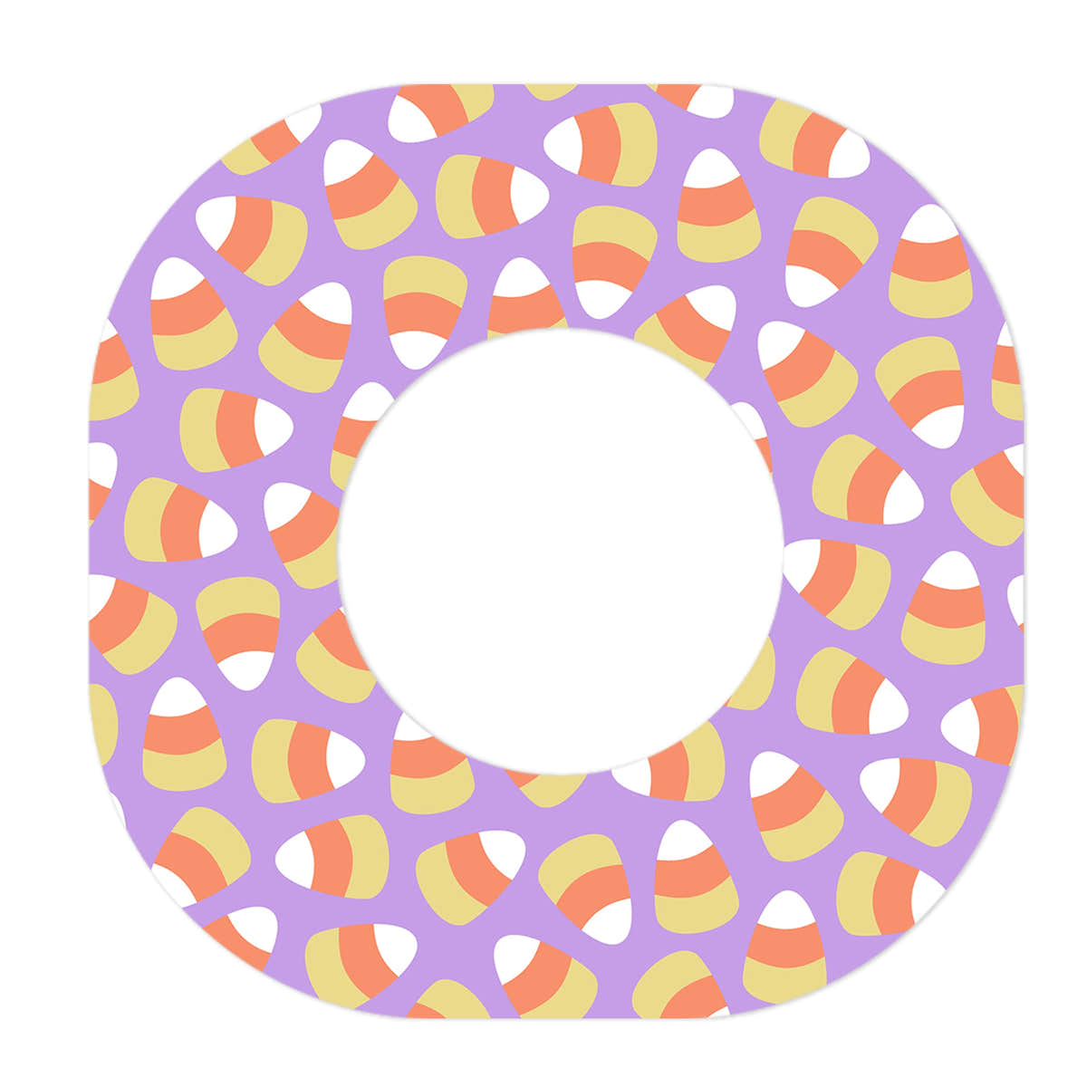 Candy Corn Dexcom G7 and Stelo Patch Tape - Pump Peelz Candy Corn Dexcom G7 and Stelo Patch Tape - Pump Peelz