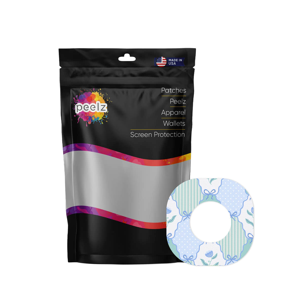 Cottage Bows Dexcom G7 and Stelo Patch Tape - Pump Peelz Cottage Bows Dexcom G7 and Stelo Patch Tape - Pump Peelz