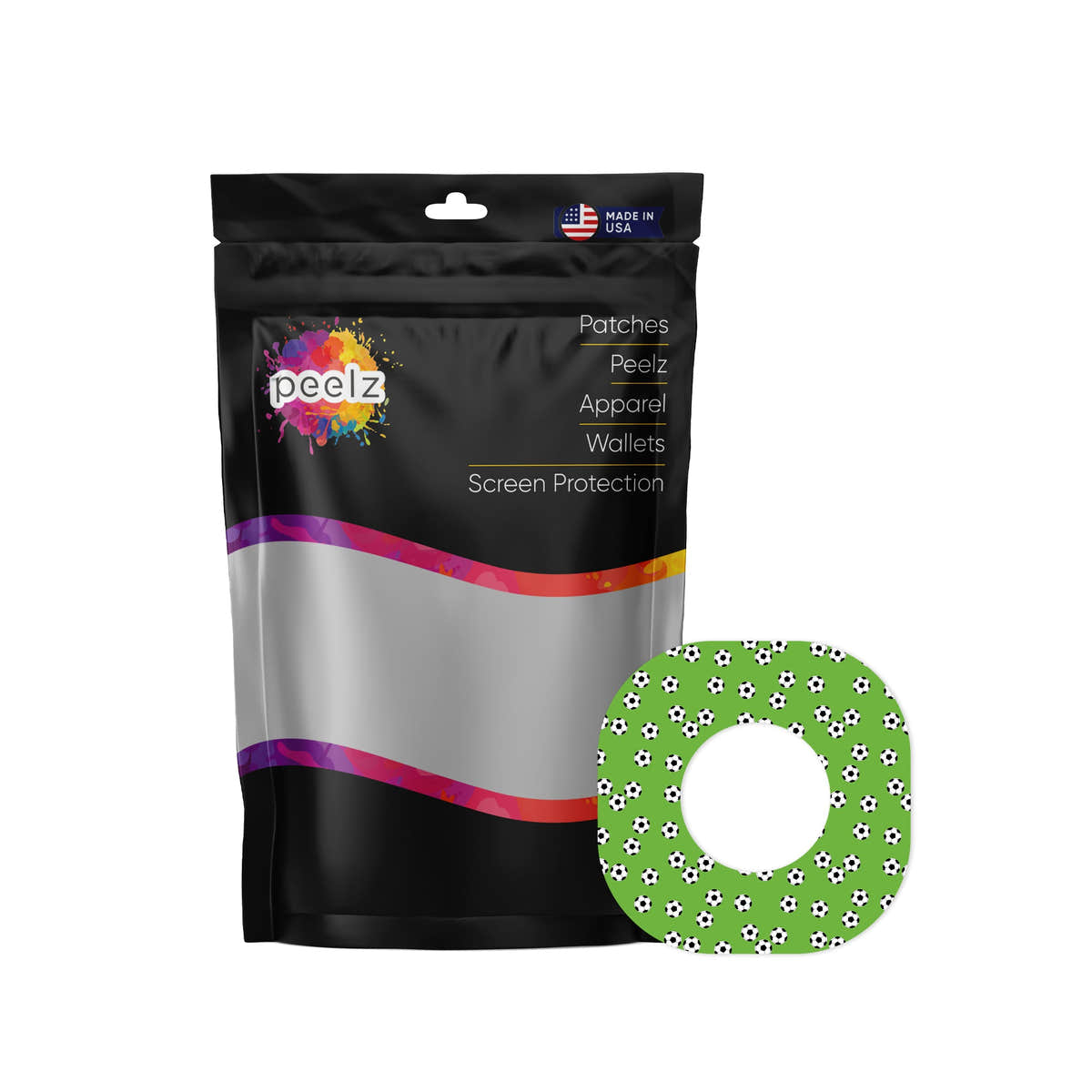 Kickoff Dexcom G7 and Stelo Patch Tape - Pump Peelz Kickoff Dexcom G7 and Stelo Patch Tape - Pump Peelz