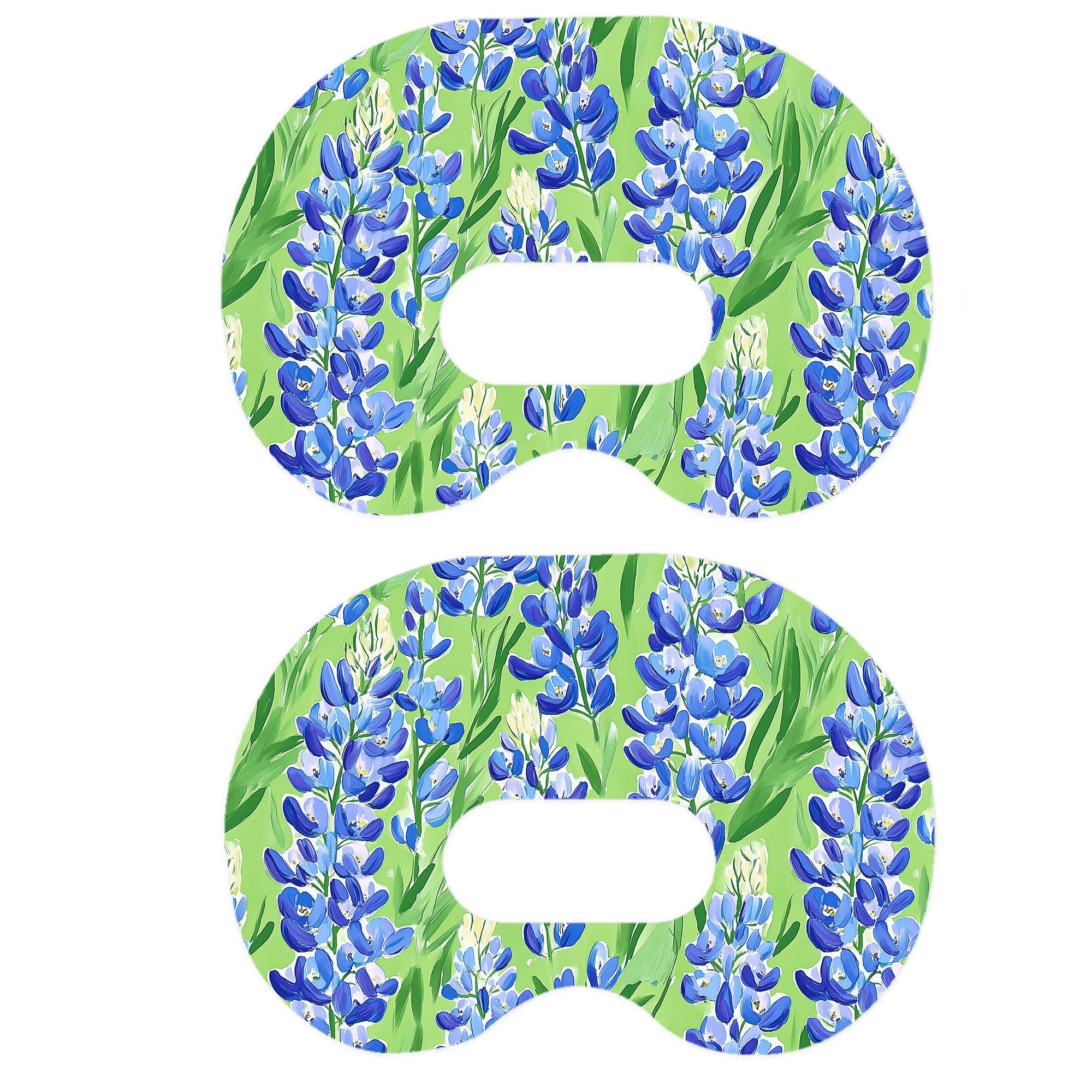 Blue Blooms Patch Tape Designed for the Medtronic CGM Blue Blooms Patch Tape Designed for the Medtronic CGM