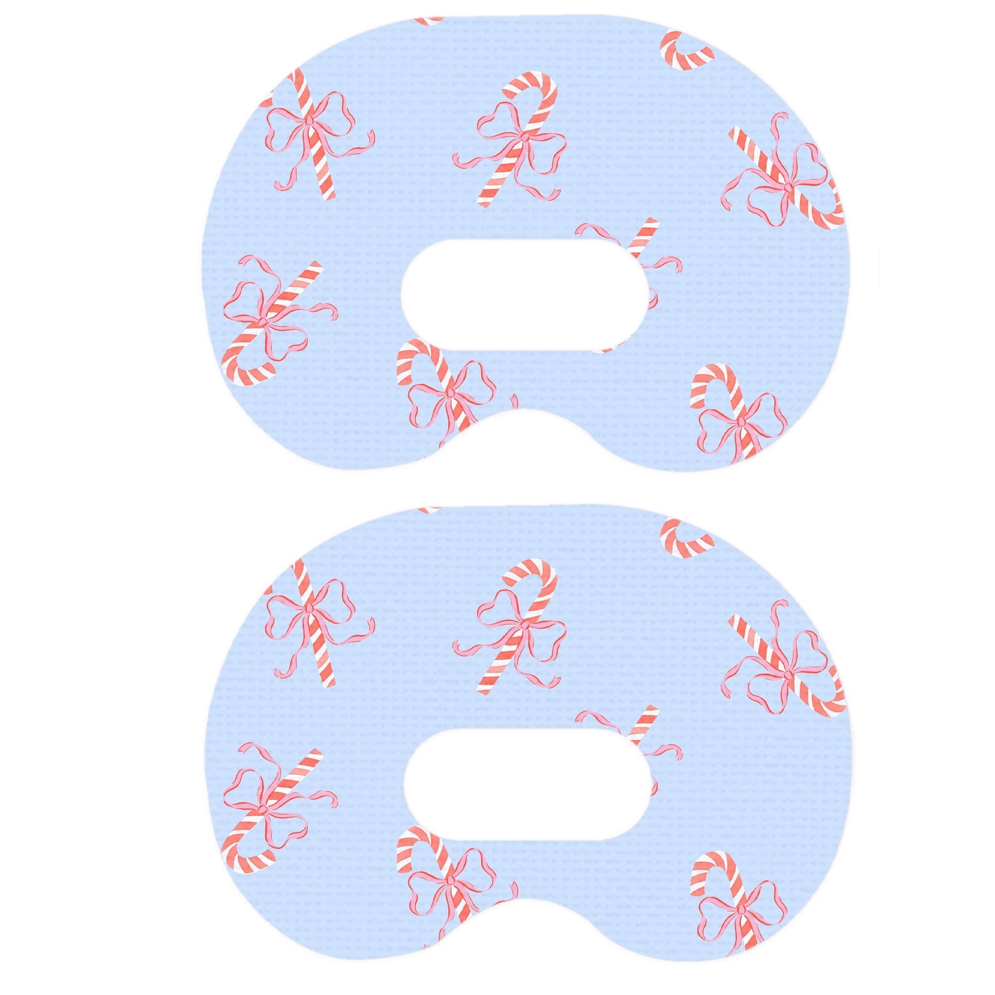 Candy Cane Lane Medtronic Guardian Connect Patch Tape - Pump Peelz Candy Cane Lane Medtronic Guardian Connect Patch Tape - Pump Peelz