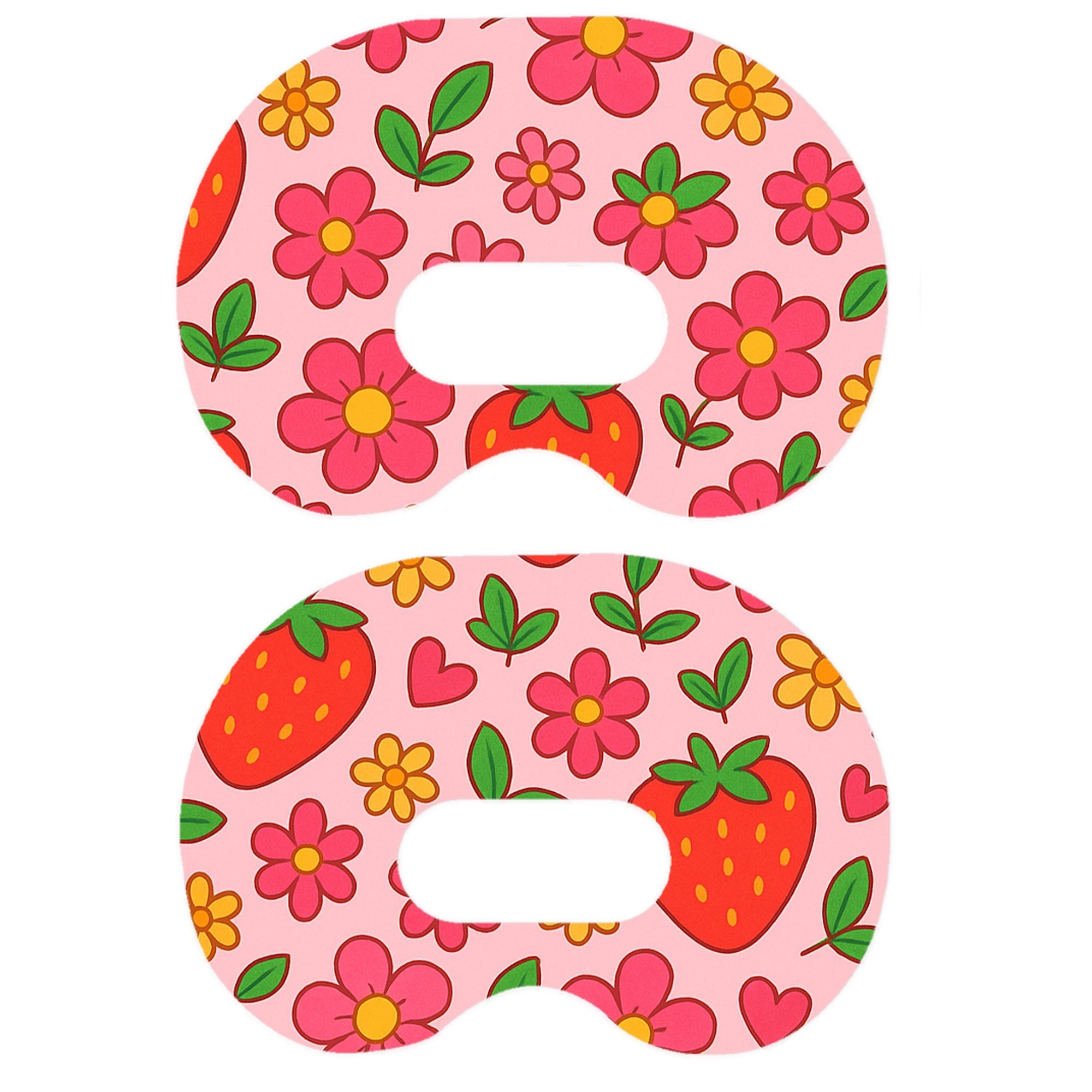 Strawberry Garden Medtronic Guardian Connect Patch Tape - Pump Peelz Strawberry Garden Medtronic Guardian Connect Patch Tape - Pump Peelz