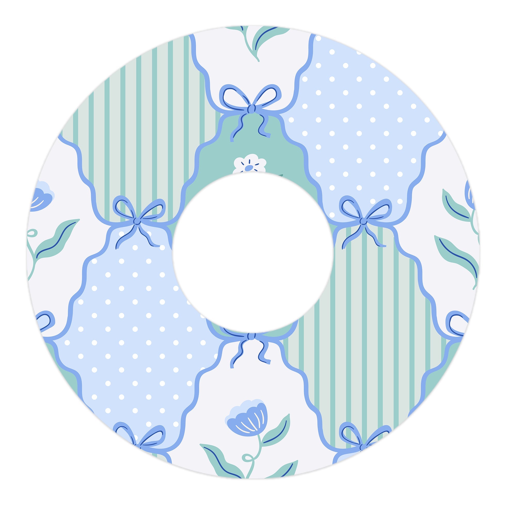Cottage Bows FreeStyle Libre 3 Plus & Lingo Patch Tape - Pump Peelz Cottage Bows FreeStyle Libre 3 Plus & Lingo Patch Tape - Pump Peelz