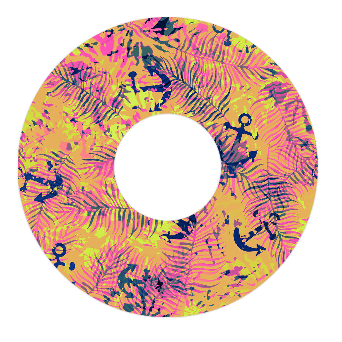 Electric Island FreeStyle Libre 3 Plus & Lingo Patch Tape - Pump Peelz Electric Island FreeStyle Libre 3 Plus & Lingo Patch Tape - Pump Peelz