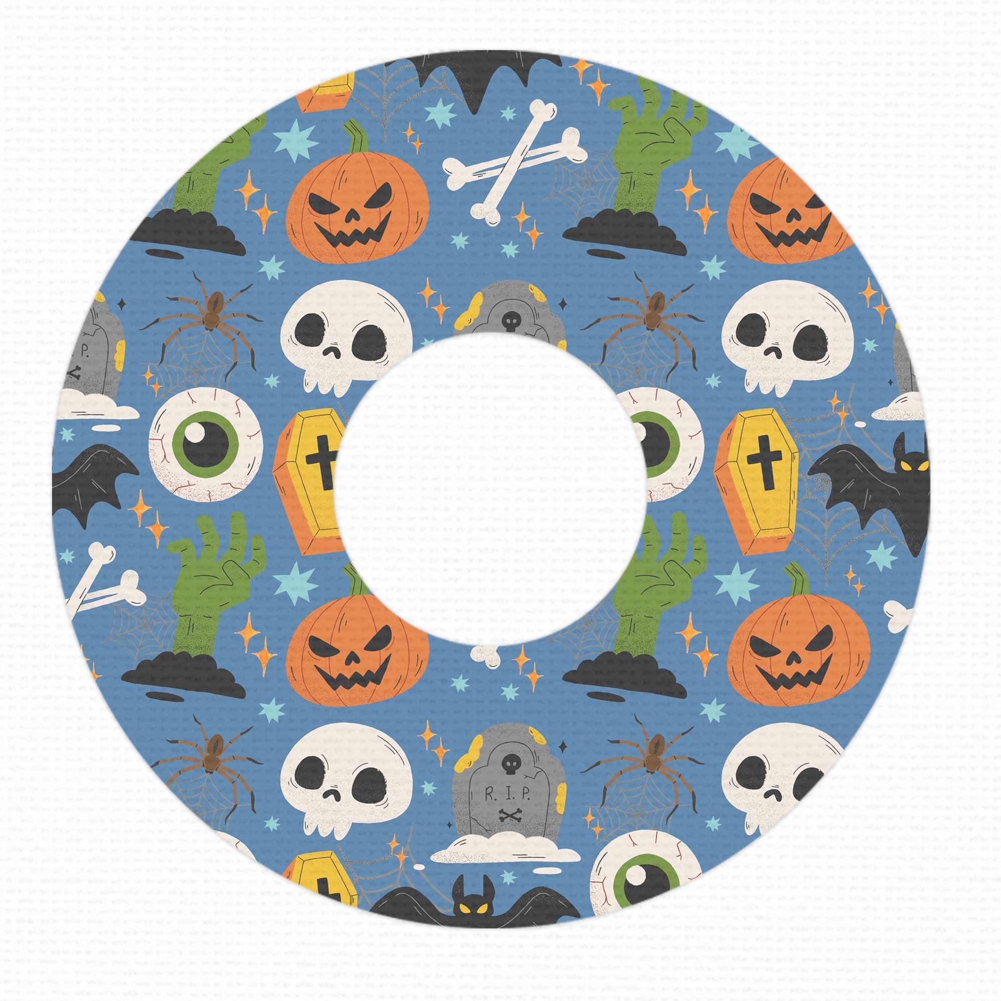 Spooky Night FreeStyle Libre 3 Plus & Lingo Patch Tape - Pump Peelz Spooky Night FreeStyle Libre 3 Plus & Lingo Patch Tape - Pump Peelz