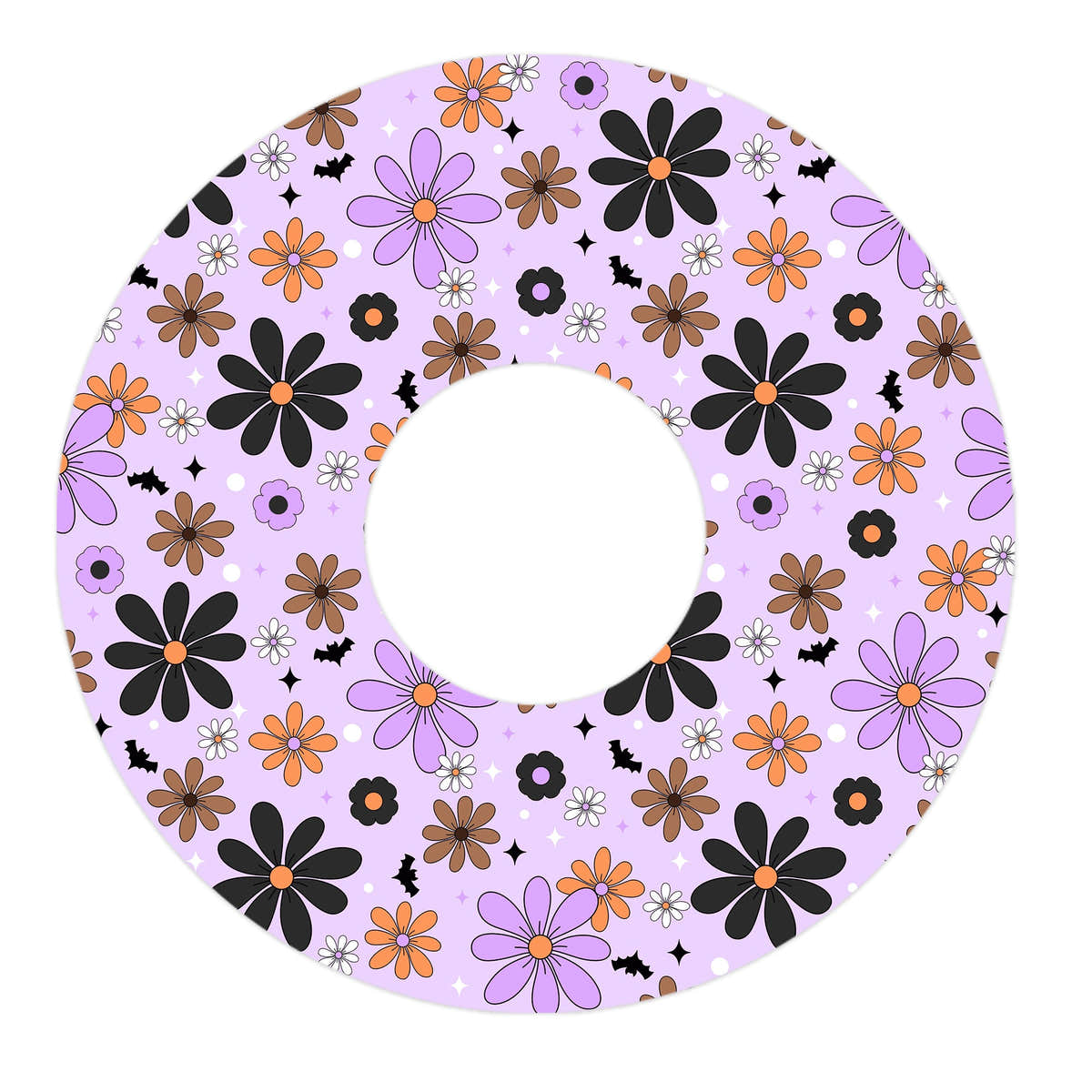 Batty Blooms FreeStyle Libre 3 Plus & Lingo Patch Tape - Pump Peelz Batty Blooms FreeStyle Libre 3 Plus & Lingo Patch Tape - Pump Peelz